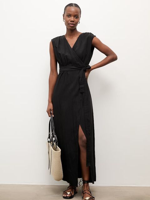 Answear.LAB sukienka letnia z wiskozy - zdjęcie produktu nr 1