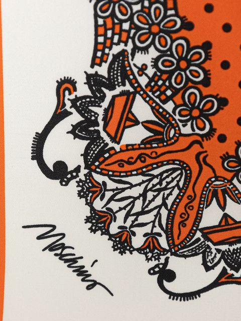 Moschino chusta jedwabna