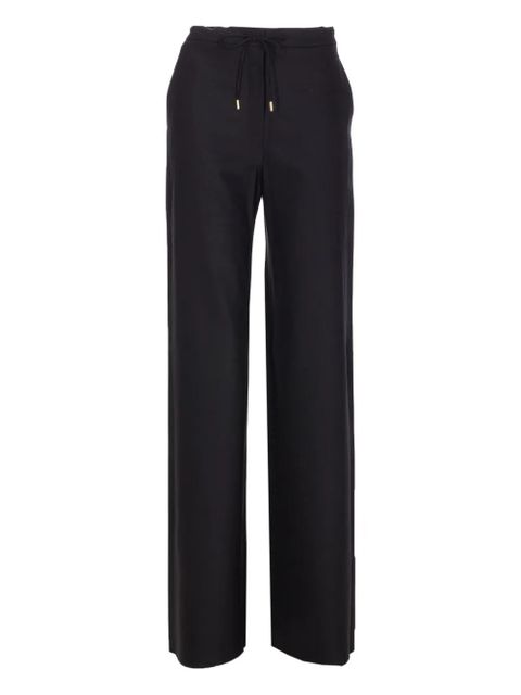 Max Mara drawstring-waist trousers - Black - zdjęcie produktu nr 1