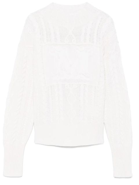 Max Mara Miranda sweater - White - zdjęcie produktu nr 1