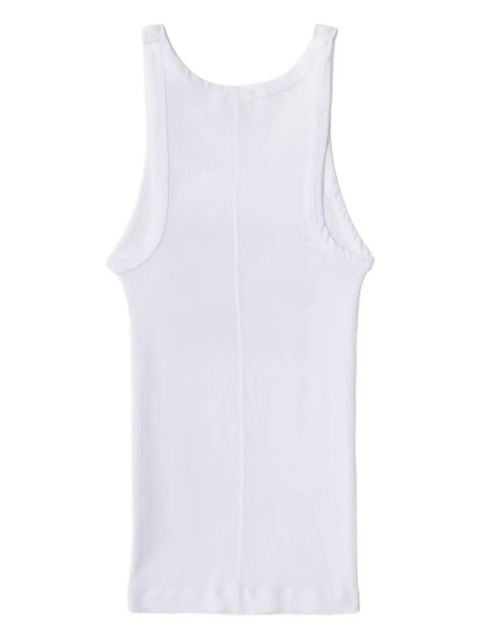 RE/DONE ribbed graphic tank - White - zdjęcie produktu nr 2