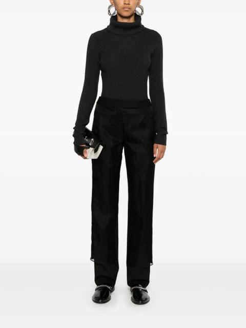 Proenza Schouler Teddy trousers - Black - zdjęcie produktu nr 2