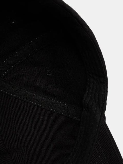 Ruslan Baginskiy czapka z daszkiem bawełniana kolor czarny gładka BSB033/041-C