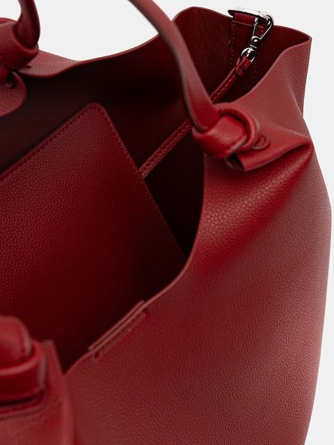 Dkny torebka PAULA COMMUTER TOTE kolor czerwony R42BAE48