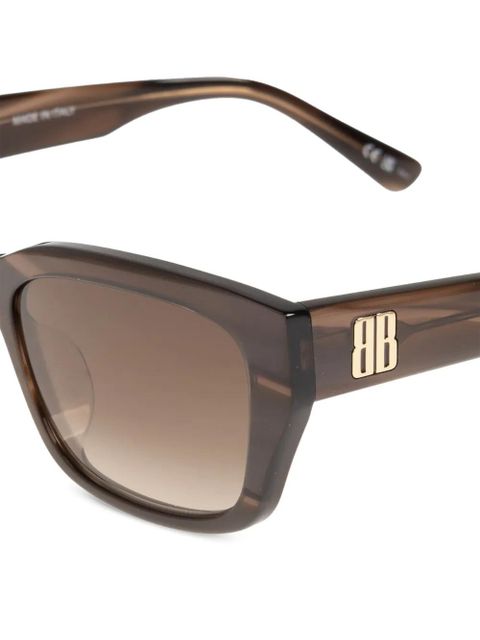 Balenciaga Eyewear square-frame sunglasses - Brown - zdjęcie produktu nr 2