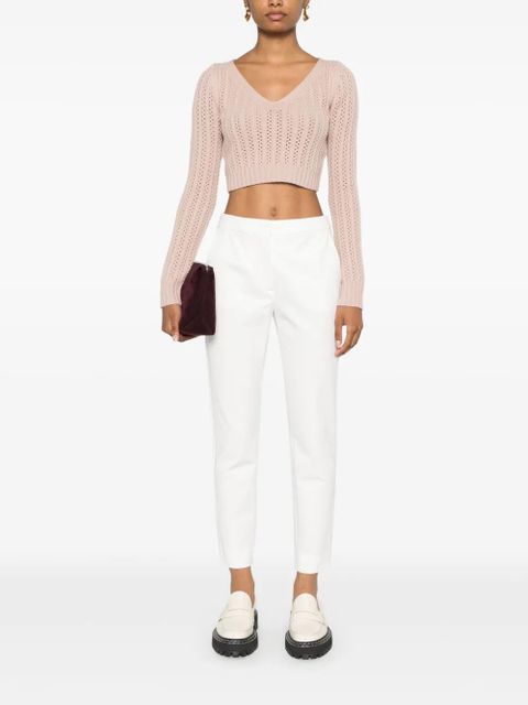 Max Mara Pegno trousers - White
