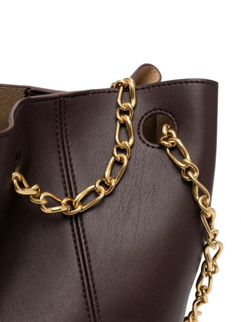 Nanushka chain-link top-handle tote - Brown - zdjęcie produktu nr 2