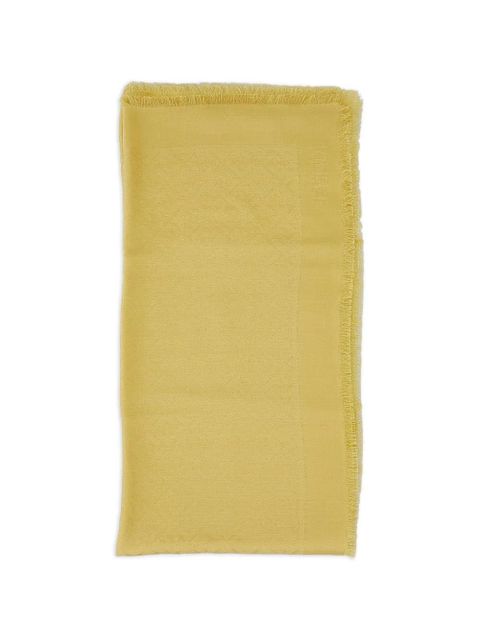 FENDI FF pattern scarf - Yellow - zdjęcie produktu nr 1