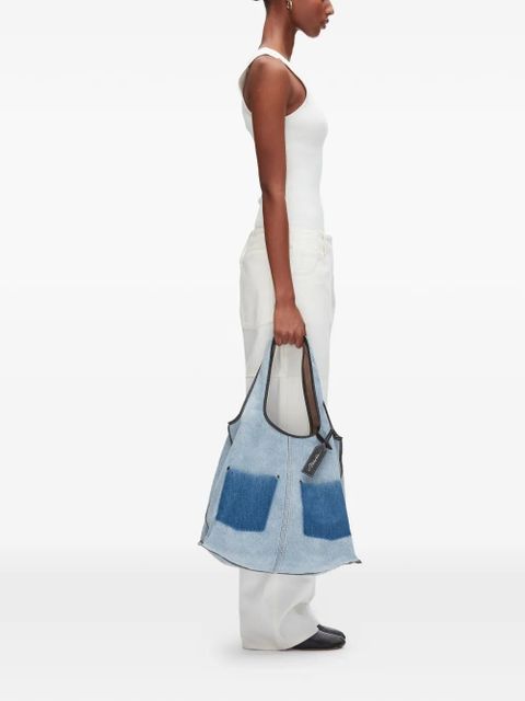 3.1 Phillip Lim panelled pocket tote bag - Blue