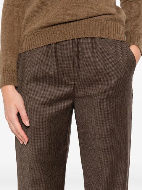 Max Mara elasticated-waist trousers - Brown
