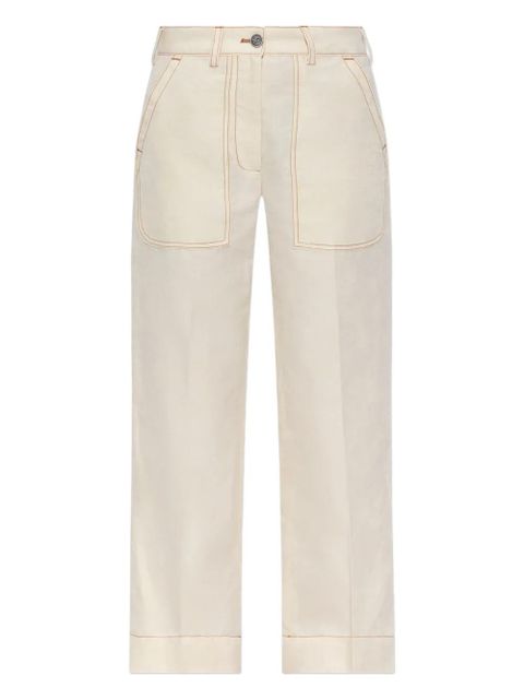 ETRO pocket-detail trousers - White - zdjęcie produktu nr 1