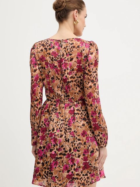 Morgan sukienka kolor brązowy mini rozkloszowana RIZAC.F