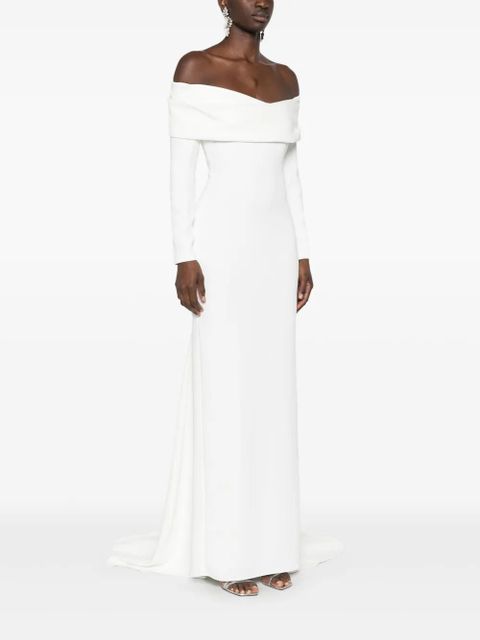 Solace London The Lyla gown - White