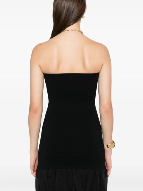 TOTEME knitted tube top - Black