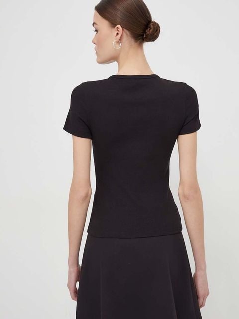 Tommy Jeans t-shirt damski kolor czarny DW0DW17881