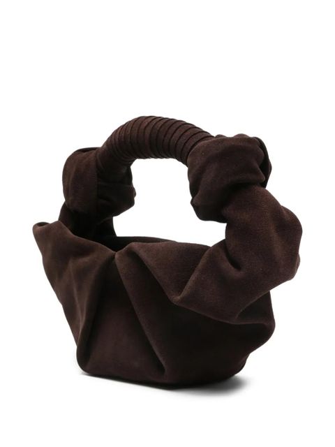 Simon Miller knotted suede bucket bag - Brown - zdjęcie produktu nr 2
