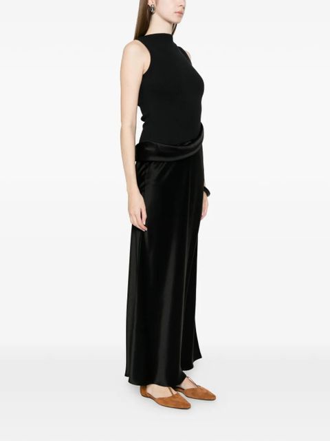 Nanushka draped maxi dress - Black
