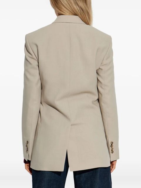 AMI Paris double-breasted jacket - Neutrals