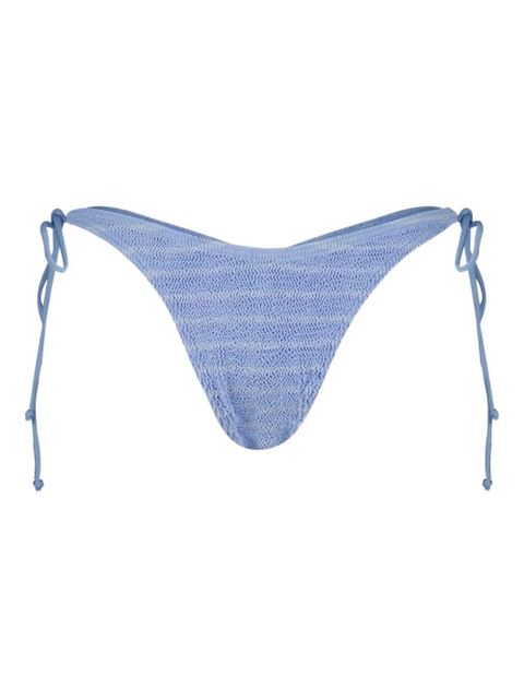 Bond-eye Serenity stripe textured bikini brief - Blue - zdjęcie produktu nr 2