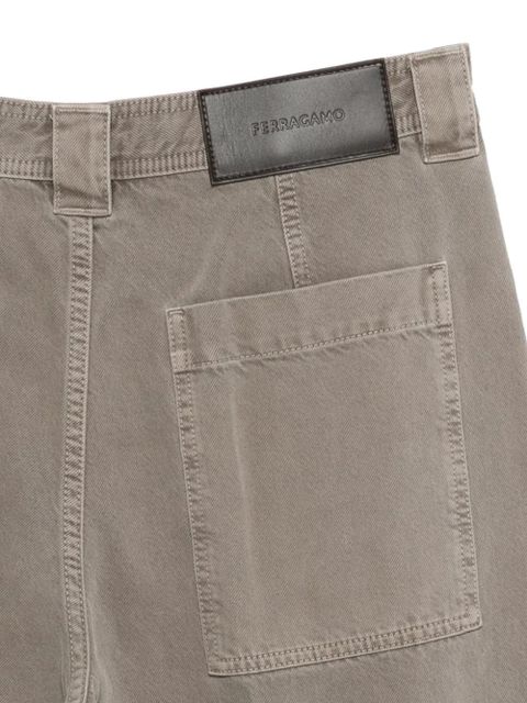 Ferragamo straight-leg trousers - Brown
