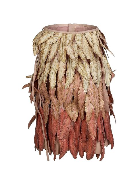 Valentino Garavani zip-up skirt - Neutrals - zdjęcie produktu nr 1