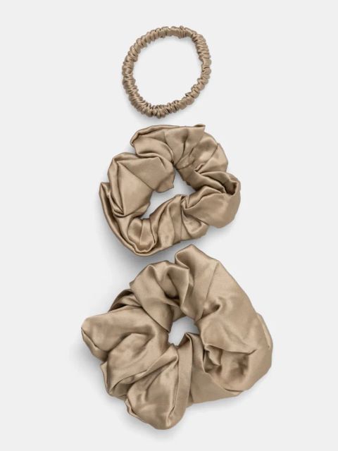 Answear.LAB gumka do włosów jedwabna 3-pack