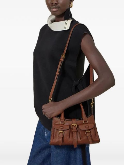 Mulberry Mini Roxanne buckled heritage shoulder bag - Brown - zdjęcie produktu nr 2