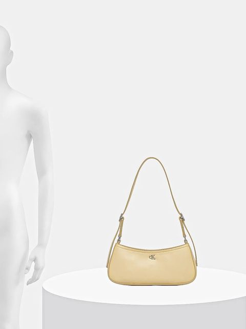 Calvin Klein torebka kolor żółty LV04F3170G