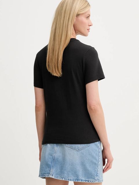 G-Star t-shirt bawełniany damski kolor czarny D26248-D101 - zdjęcie produktu nr 2