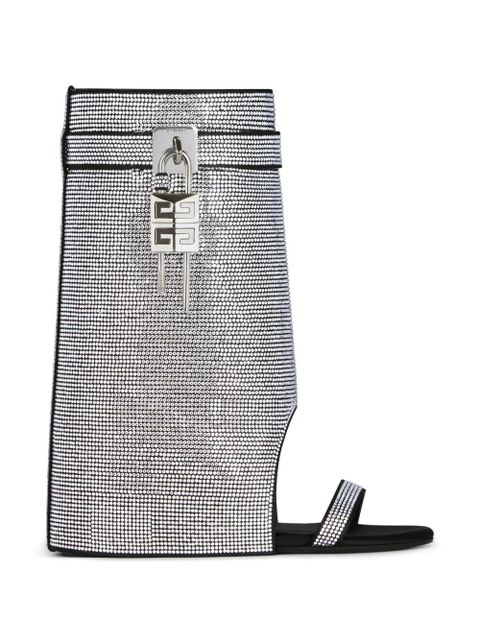 Givenchy lock ankle sandals - Silver - zdjęcie produktu nr 1