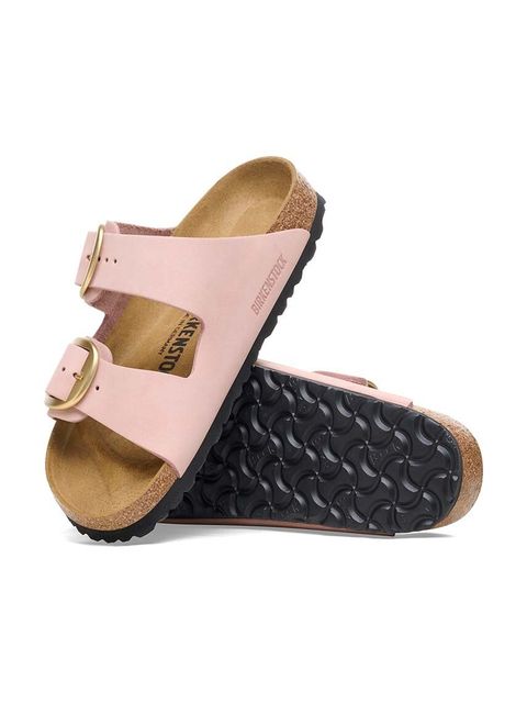 Birkenstock klapki nubukowe Arizona Big Buckle