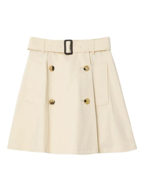 Burberry buckle-belt mini skirt - Neutrals - zdjęcie produktu nr 1
