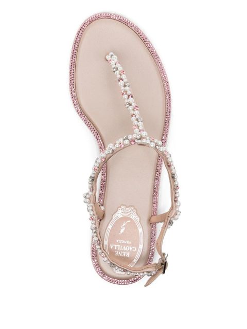 René Caovilla Diana sandals - Neutrals