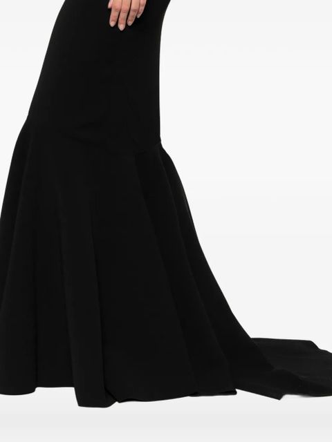 Solace London halterneck maxi dress - Black