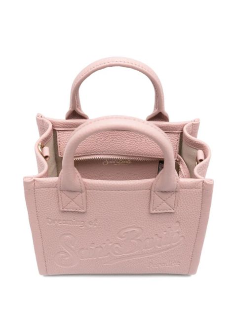 MC2 Saint Barth mini Vanity debossed-logo tote bag - Pink