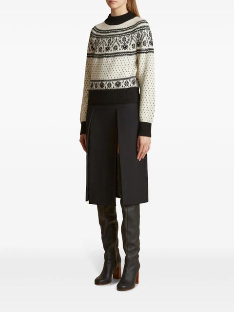 KHAITE Guy sweater - Neutrals