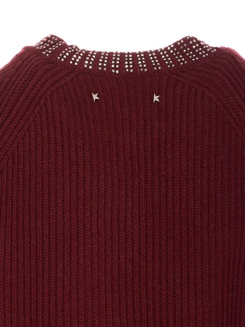Golden Goose embelished knit sweater - Red - zdjęcie produktu nr 2