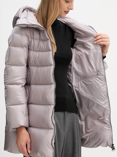 Hetrego kurtka puchowa HANNA kolor fioletowy zimowa oversize 8P602