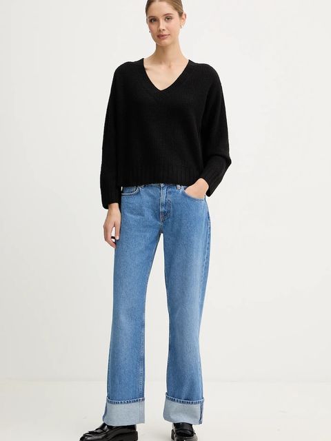 United Colors of Benetton sweter z dodatkiem wełny