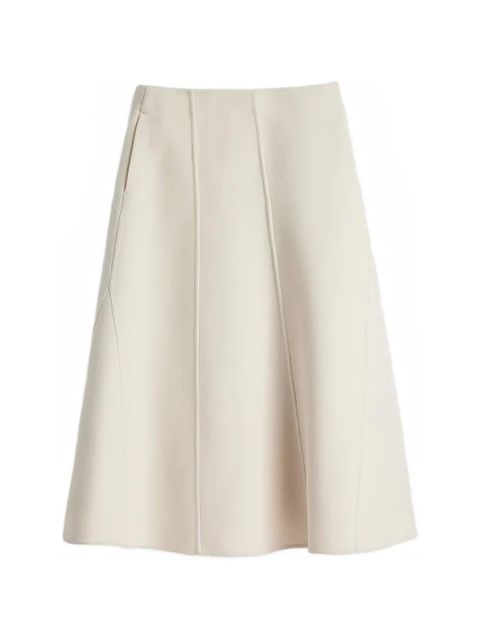 Jil Sander x Moncler panelled A-line skirt - White - zdjęcie produktu nr 1
