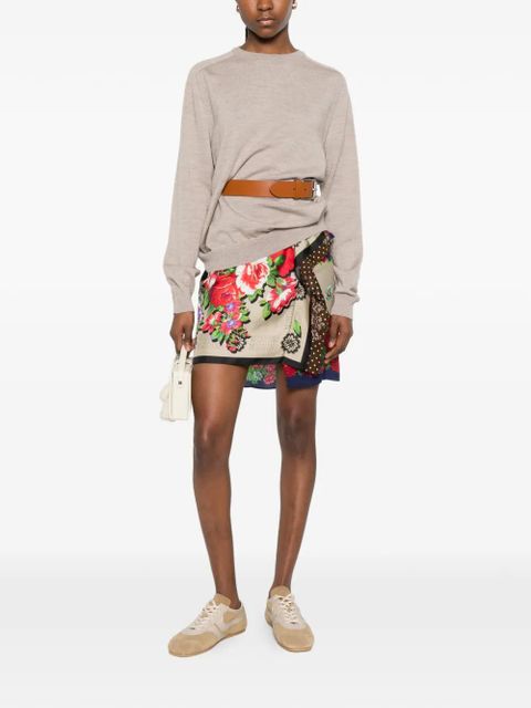 Moschino belt crewneck sweater - Neutrals - zdjęcie produktu nr 2