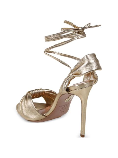 Aquazzura Carina strappy sandals - Gold