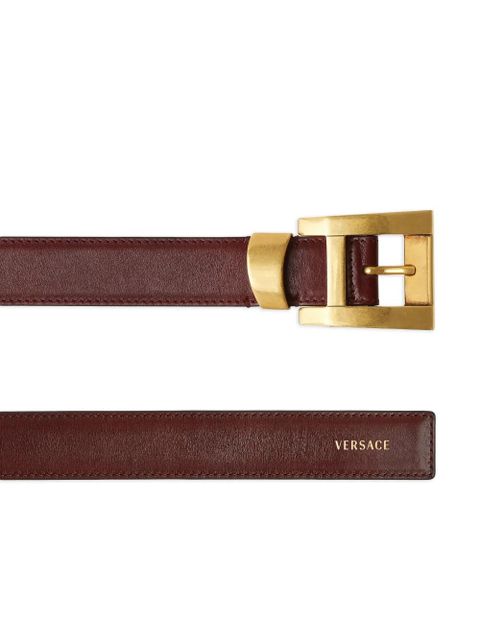 Versace buckle belt - Brown - zdjęcie produktu nr 2