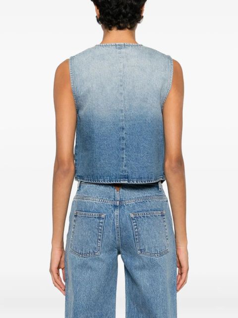 SANDRO sleeveless jacket - Blue