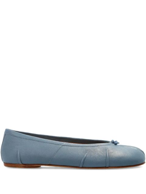 Maison Margiela Tabi knot-detail ballet flats - Blue - zdjęcie produktu nr 1