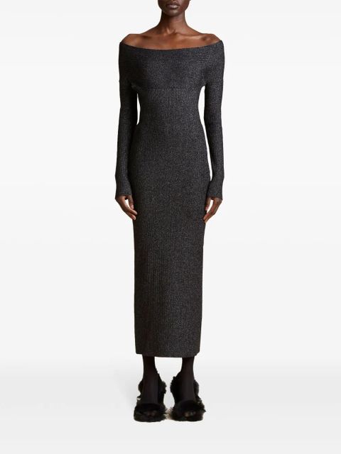 KHAITE The Marisole maxi dress - Blue