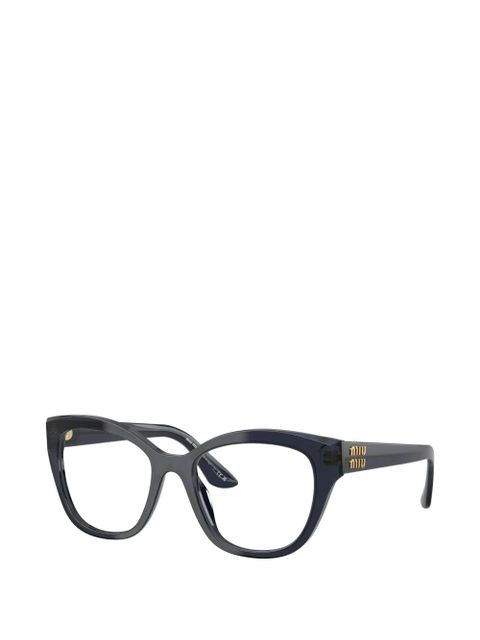 Miu Miu Eyewear cat-eye-frame glasses - Black - zdjęcie produktu nr 2