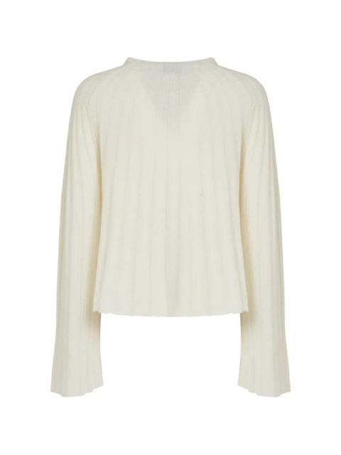 LouLou de Saison flared ribbed sweater - Neutrals - zdjęcie produktu nr 2