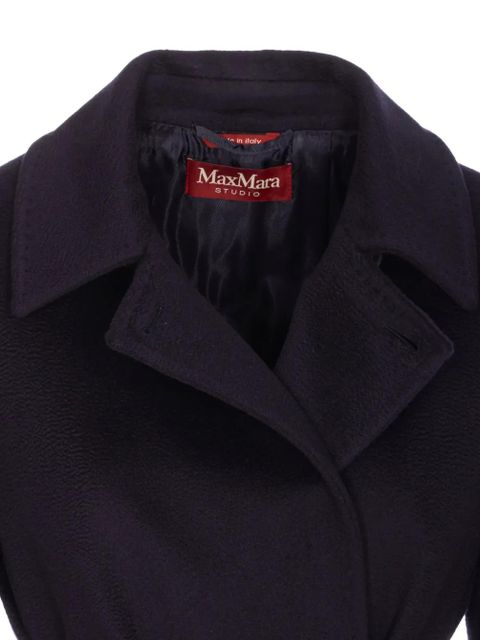 Max Mara belted coat - Purple