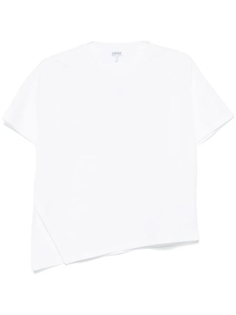 LOEWE Anagram-embroidered T-shirt - White - zdjęcie produktu nr 1